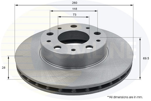 BRAKE DISC Jumper Ducato