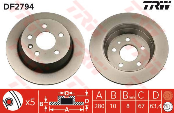 BRAKE DISC Vito