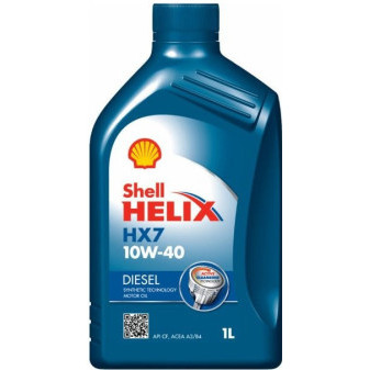 Olej motorový 10W40 SHELL HELIX HX7 Diesel 1L