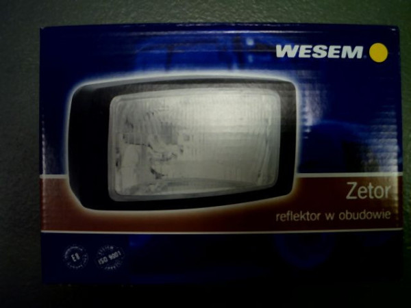 HEADLAMP MAIN H4 12V obdélník 41810