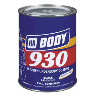 Tmel BODY 930 Bitumen černý 1kg