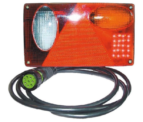 Svítilna zadní ASPOCK MULTIPOINT LED - pravá IVECO