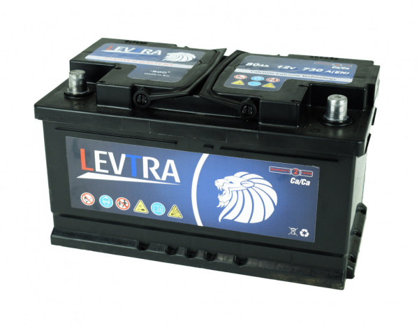 Autobaterie LEVTRA 12V/80AH