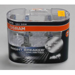 Žárovka 12V H1 55W P14,5s NightBreaker Unlimited DUOPack