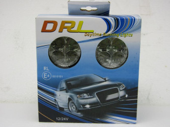 DAYTIME RUNNING LAMPS DRL12-1W 4xLED 12/24V