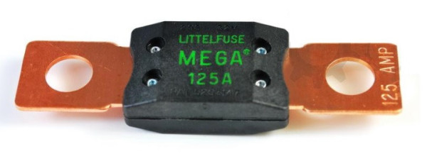 Pojistka pásková MEGA 125A 72x20x10mm