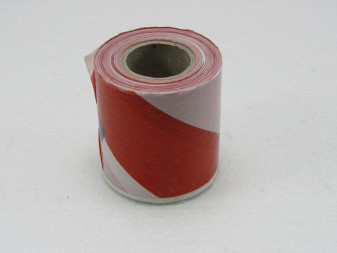 Páska vytyčovací bílo-červená role 100 m