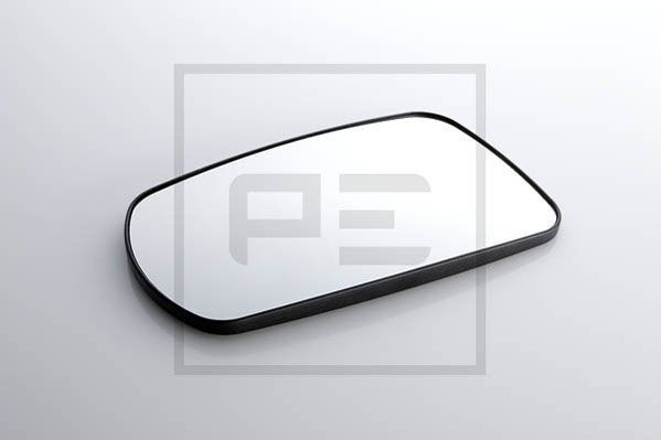 MIRROR GLASS, P, 24V, R1200 mm, 307x183x23