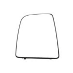 MIRROR GLASS,L, 12V, MB Spr.,VW LT,R1200mm , 240x158x21