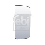 MIRROR GLASS,P, 24V MB Actros MP4, R1200mm, 430x193x34