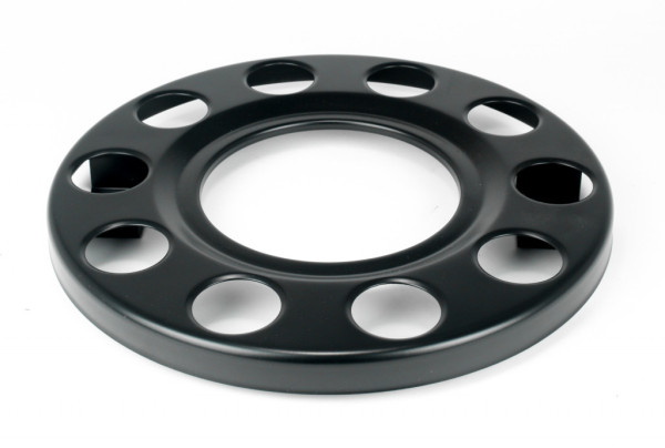 COVER WHEEL 10 HOLES BLACK