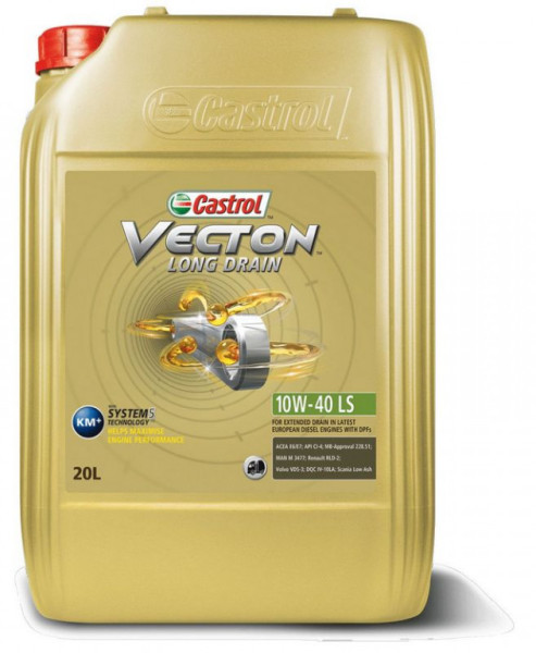 Olej Castrol 10W40 Vecton Long Drain 10W40 E6/E9 20L