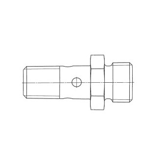 HOLLOW SCREW WITH CONNECTOR