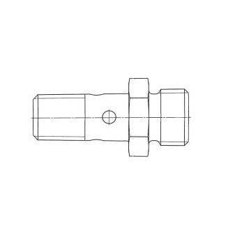 HOLLOW SCREW WITH CONNECTOR