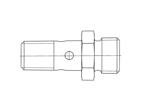 HOLLOW SCREW WITH CONNECTOR