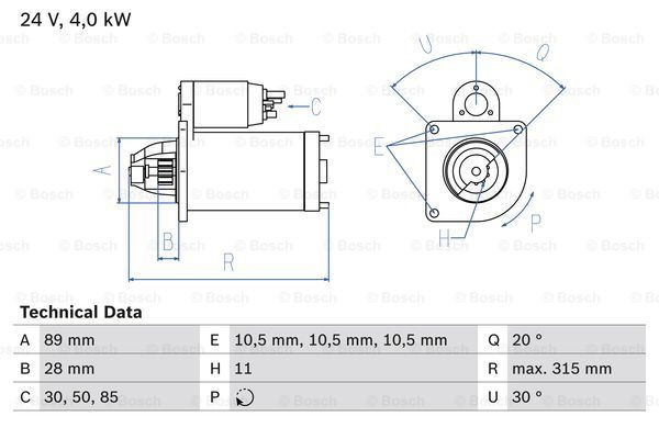 STARTER 4kW MAN