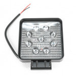 Svítilna pracovní 9 LED 10-30V, 9*3W, 109*109 mm