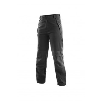 Kalhoty Unisex softshell CXS-BOSTON, černé, vel. M, CANIS
