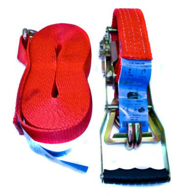 LASHING BELT 5t/10m WITH HOOK AND ERGO2 RATCHET