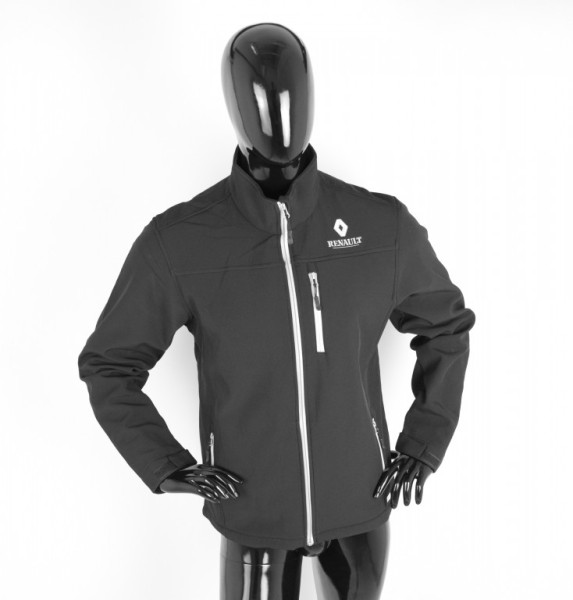 Bunda softshell RENAULT černá 2XL