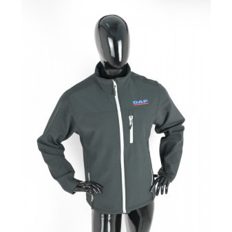 Bunda softshell DAF černá L