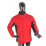 Bunda/mikina fleece DAF červená L