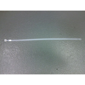 Pásek stahovací plast 7,6*400mm bílý