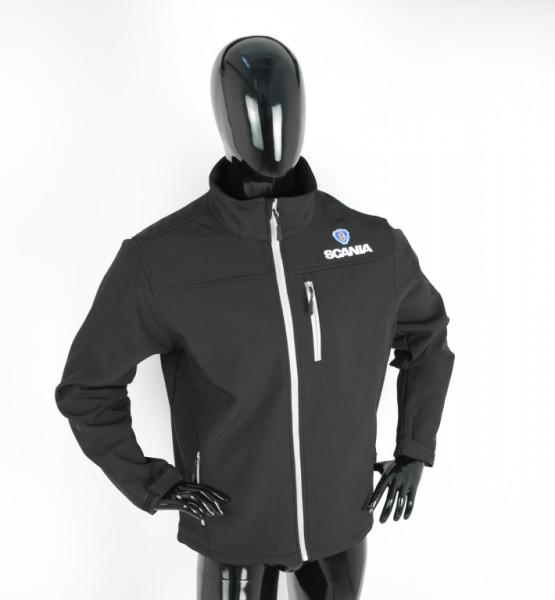 Bunda softshell SCANIA černá L
