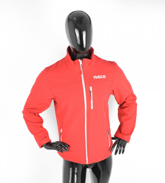 Bunda softshell IVECO červená L