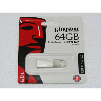Flash disk KINGSTON Data Traveler SE9 64GB
