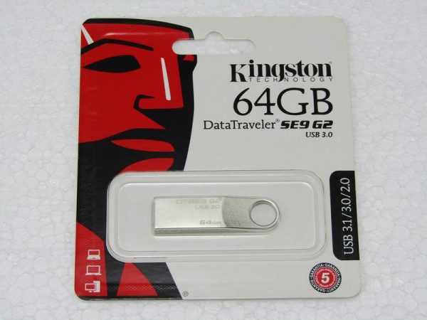 Flash disk KINGSTON Data Traveler SE9 64GB