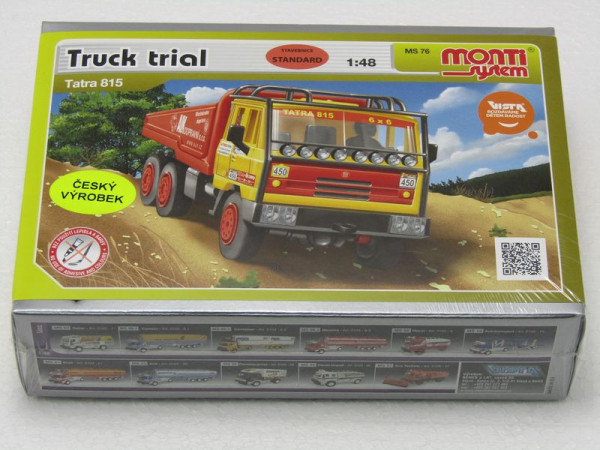 Model skládačka T815 Truck trial TATRA