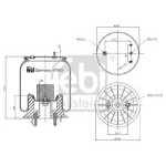 AIR SPRING DAF LF45