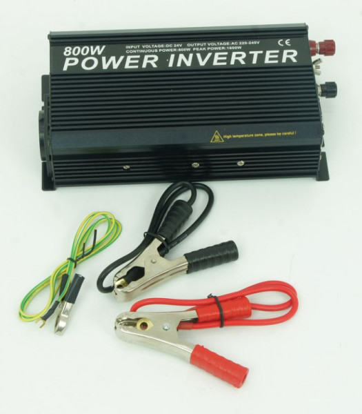 Měnič napětí 24V/230V 800W