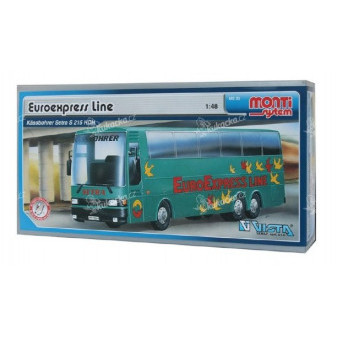 Hračka MONTI 33 EUROEXPRESS LINE-BUS SETRA 1:48