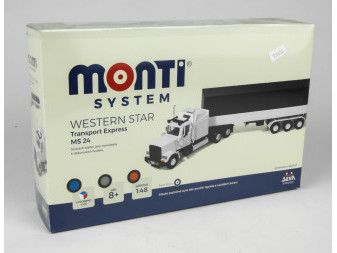 Model skládačka Western Star Transportexpres