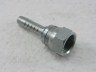 FITTING WITH NUT JIC 10 3/4