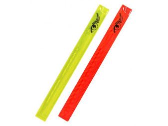 Pásek reflexní ROLLER 2ks žlutý + červený