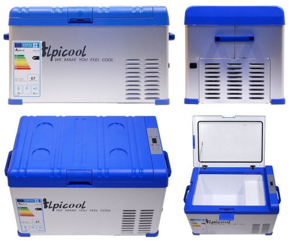 Box chladící - kompresorová chladnička 30l, 230/24/12V -20°C Blue