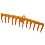 Hrábě PET plastové 12T 410mm