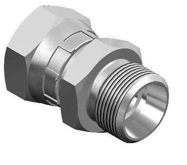 Šroubení A-B 1/4" BSP hydraulika