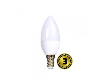 Žárovka bytová LED E14 svíčka 6W 3000K 510lm teplá bílá