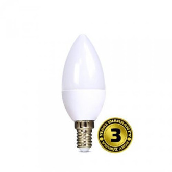 Žárovka bytová LED E14 svíčka 6W 3000K 510lm teplá bílá