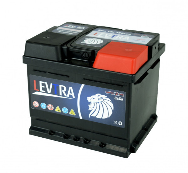 Autobaterie LEVTRA 12V/44Ah