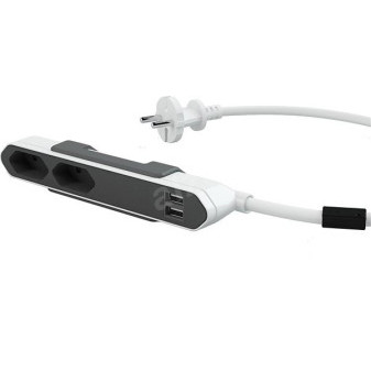 Kabel napájecí PowerBar USB 1.5m