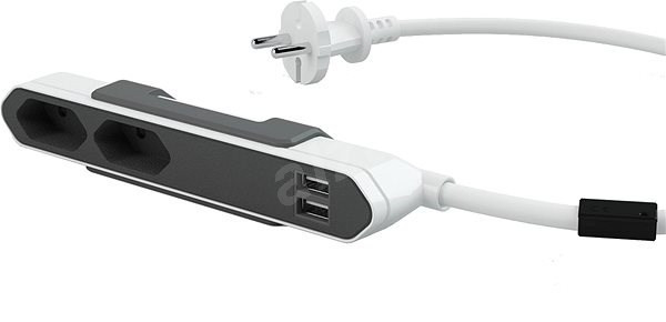 Kabel napájecí PowerBar USB 1.5m