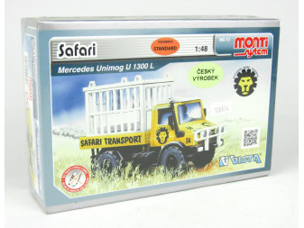 Model skládačka MB Unimog safari