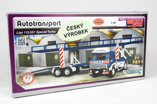 Model skládačka Liaz autoTransport