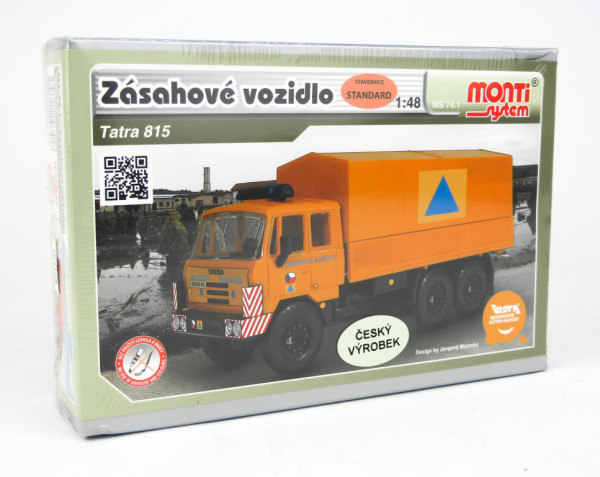 Model skládačka T815 Zásahové vozidlo