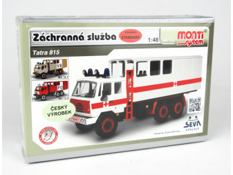 Model skládačka T815 Ambulance